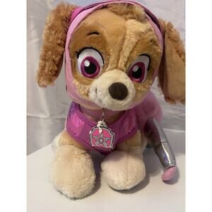 Paw Patrol Skye Build a Bear Plush Stuffed Animal 12" BAB With Outfit
